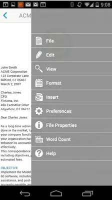 Docs To Go Office Suite android App screenshot 2